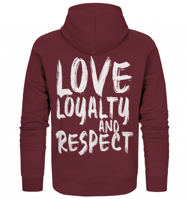 Blood and Loyalty - Organic Zipper – Bild 2