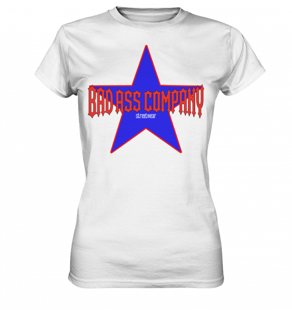 A Star white - Ladies Premium Shirt
