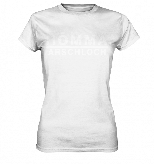 Hömma Arschloch - Ladies Premium Shirt – Bild 14