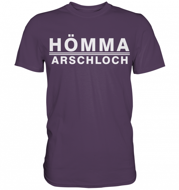 Hömma Arschloch - Premium Shirt – Bild 14