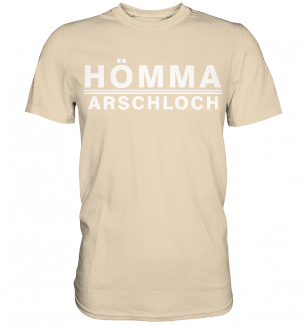Hömma Arschloch - Premium Shirt – Bild 9