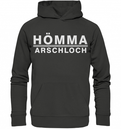 Hömma Arschloch - Premium Unisex Hoodie – Bild 3