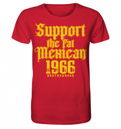 Support The Fat Mexican 1966 - Organic Basic Shirt – Bild 2